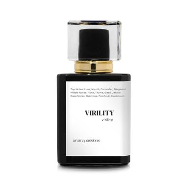 aromapassions VIRILITY Inspired by CHNL ANTAEUS Extrait De Parfum Long Lasting Pheromone Perfume for Men 30 ml 1 Fl Oz