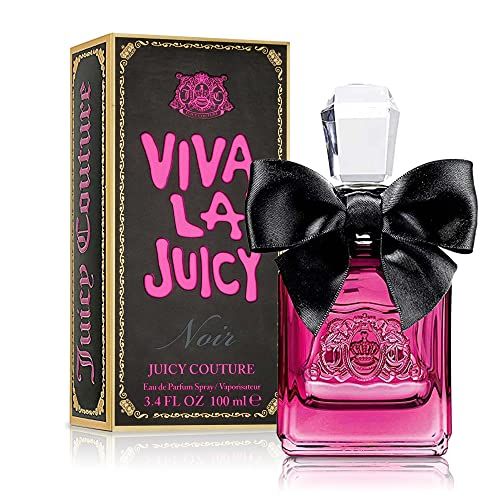 Juicy Couture Viva La Juicy Noir Eau De Parfum, Women&#39;s Perfume with Notes of Wild Berries, Gardenia Amber - Fruity Floral Perfume for Women, EDP Spray, 3.4 fl oz