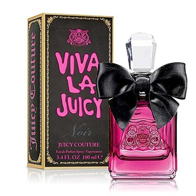 Juicy Couture Viva La Juicy Noir Eau De Parfum, Women&#39;s Perfume with Notes of Wild Berries, Gardenia Amber - Fruity Floral Perfume for Women, EDP Spray, 3.4 fl oz