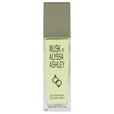 Alyssa Ashley Musk - Perfume for Men and Women with Citrus and Sicilian Bergamot - Long Lasting - Womens Fragrances - 3.4 oz Cologne Spray