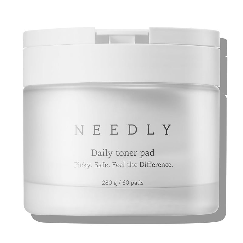 Needly Exfoliating Facial Pads with BHA PHA Daily Toner Pad for Pore Tightening