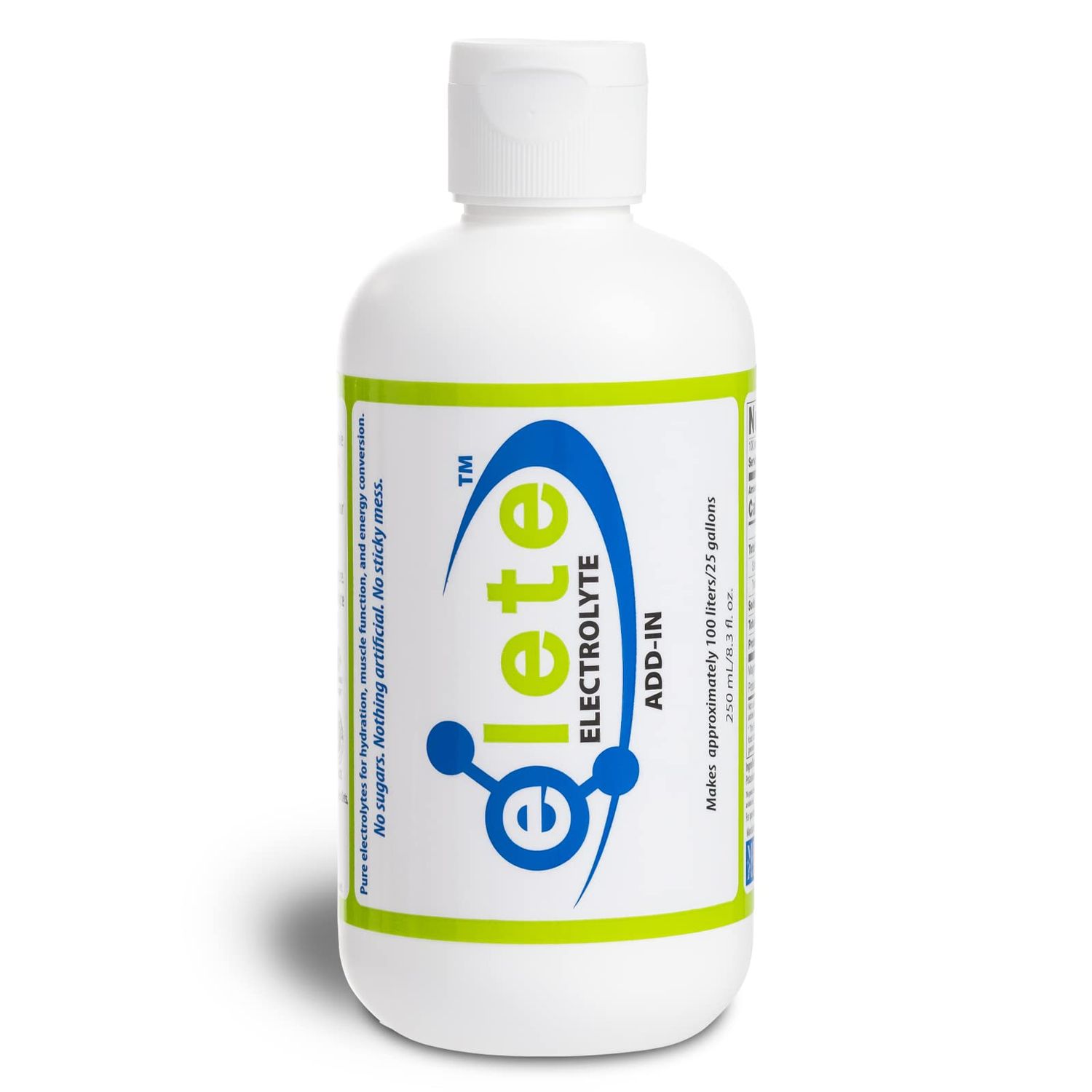 Electrolytes - elete Electrolyte Add-in Hydration Drops Sodium, Magnesium, Potassium Trace Minerals No Sugar Leg and Muscle Cramp Relief Transform Any Drink into a Sports Drink, 8.3oz