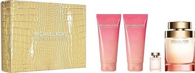 Wonderlust by Michael Kors for Women - 4 Pc Gift Set 3.4oz EDP Spray, 0.17oz EDP Spray, 3.4oz Body Lotion, 3.4oz Shower Gel