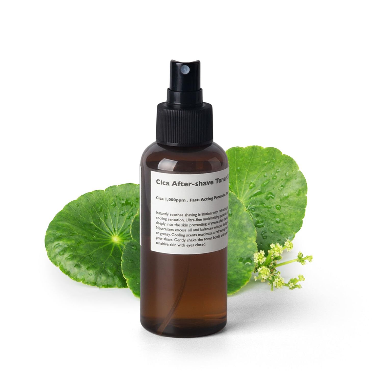 Lazy Society Premium Cica After Shaving Toner Spray for Men - Soothes Mens Skin Troubles, Skin-Protector Hydrating Formula Smooth Post-Shave Experience, Minimizes Irritation Sensitive Skin 4.05 oz