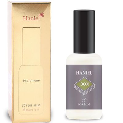 Haniel Men&#39;s Pheromone Cologne Spray - Woody Scent with Cedar, Vetiver Benzoin, Long-Lasting Pheromones Perfume for Men to Attract Boost Confidence