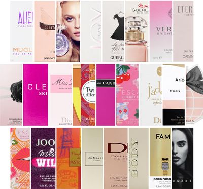 Pilestone Women&#39;s Designer Fragrance Sampler Set - Luxury High End Perfume Vial Sample Most Popular (15 Random Vials)
