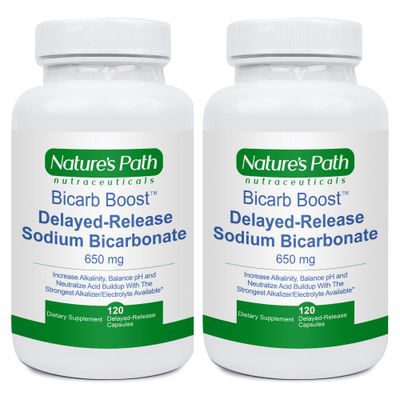 Sodium Bicarbonate 650 mg Tablets - Strongest Alkaline Tablets - Electrolyte Supplement Keto Electrolyte Pills, Salt Tablets Hydration Rehydration, Endurance, Stamina 120 Capsules