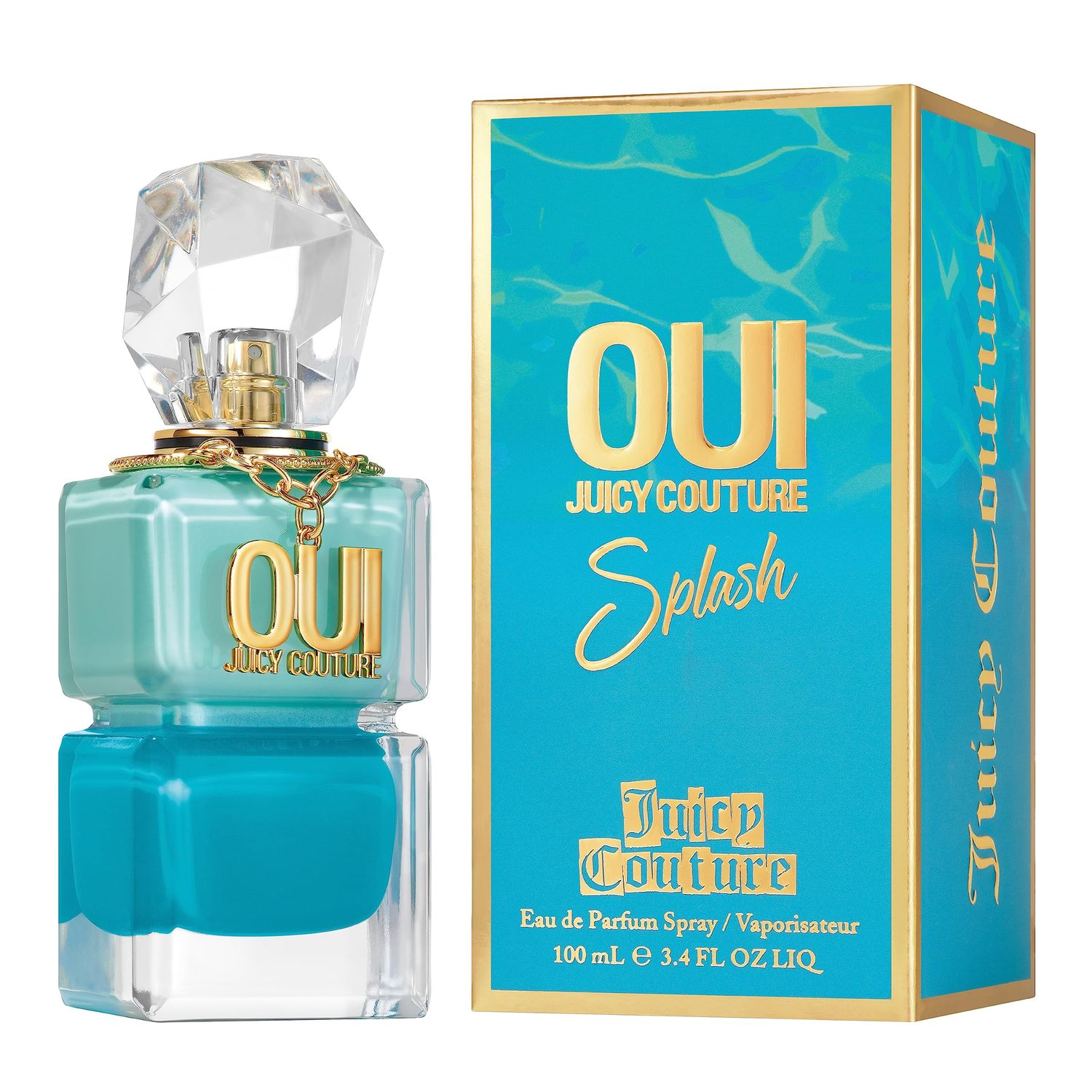 Women&#39;s Perfume by Juicy Couture, Oui Splash, Eau De Parfum EDP Spray, 3.4 Fl Oz