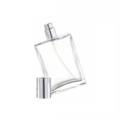 Jinxihuachen 100ML Refillable Perfume Bottle - Leak-Proof Travel Spray Atomizer, Clear Glass Cosmetic Mist Bottle for Fragrance, Essential Oil, Portable Reusable (3.4 oz)