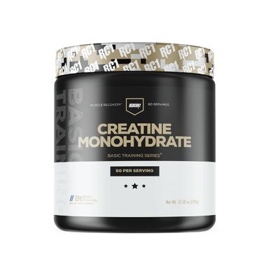 REDCON1 Creatine Monohydrate - Keto Friendly Vegan Pre Post Workout Supplement - Creatine Powder to Support Recovery Athletic Performance (60 Servings)