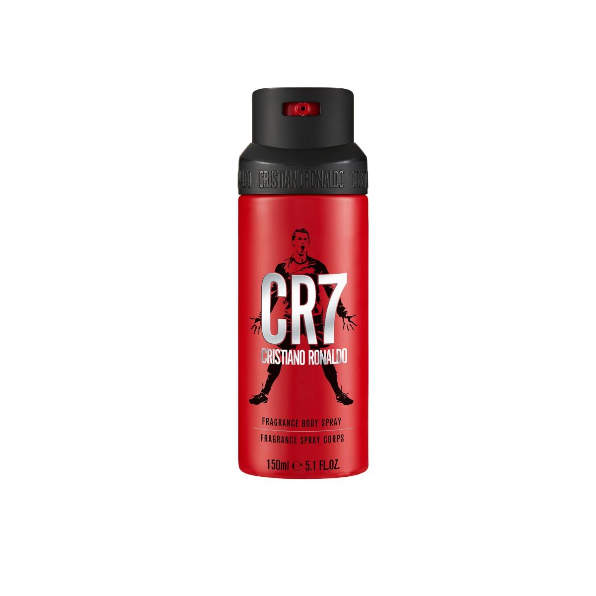 CR7 Cristiano Ronaldo - Body Spray Scent for Men - Long Lasting, Woody Fusion with Lavender, Cardamom, Tobacco, and Cedar - From Cristiano Ronaldos Original Mens Fragrance Collection - 5.1 oz