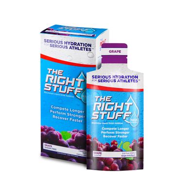 The Right Stuff Electrolyte Drink Concentrate - 3-Pouch Box - Grape