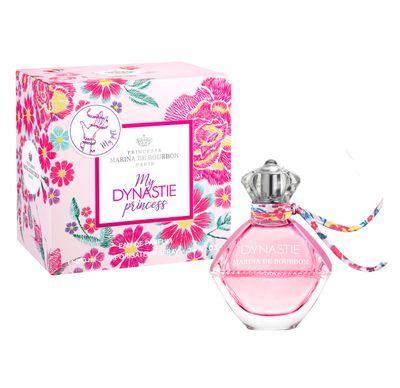 PRINCESSE MARINA de BOURBON Reverence - Eau de Parfum for Women - Spicy Floral Scent - Opens with Bergamot and Rose Berries - Blended with Jasmine, Plum and Fruit Notes - Seducing Perfume - 3.4 oz