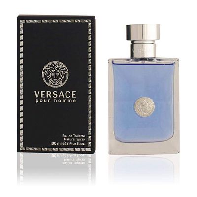 New Item VERSACE VERSACE SIGNATURE HOMME EDT SPRAY 3.3 OZ VERSACE SIGNATURE HOMMEVERSACE EDT SPRAY (BLUESILVER) 3.3 OZ (M) DARK BLUE BOX WSILVER SEAL