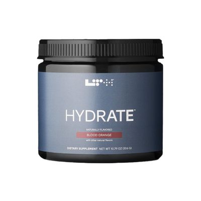 LTH Hydrate Hydration Mix - NSF Certified for Sport - Premium Electrolyte Powder - Plant-Based, Non-GMO, Gluten Free Dairy Free - 60 Servings (Blood Orange)