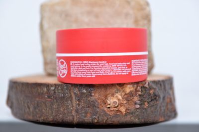 Redone Hair Wax Red 150 ml Edge Control Ultra Hold Hair Wax for Men and Women Strawberry Fragrance Maximum Control