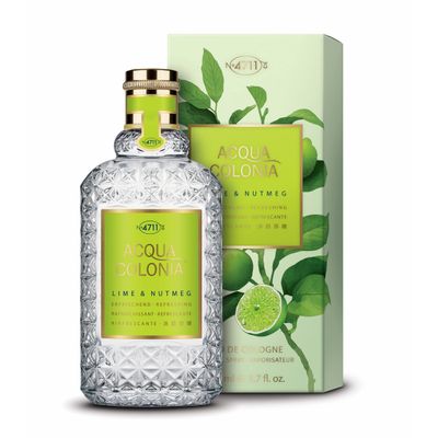 mainspring america inc dba direct cosmetics 4711 Acqua Colonia Lime and Nutmeg by Muelhens for Unisex - 5.7 oz EDC Spray