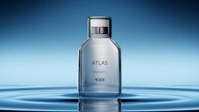 TUMI Dopp Kit Gift Set - Includes ATLAS 0000 GMT, CONTINUUM 1200 GMT Travel Toiletry Bag - .5 oz Eau de Parfum (Pack of 2)