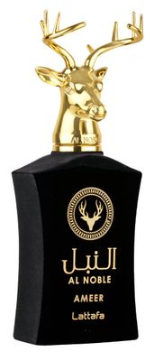 Lattafa Al Noble Ameer Eau De Parfum Spray for Unisex, 3.4 Ounce