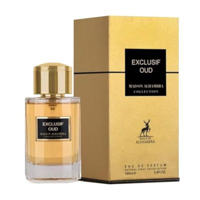 Maison Alhambra Exclusif Oud for Unisex - 3.4 oz EDP Spray