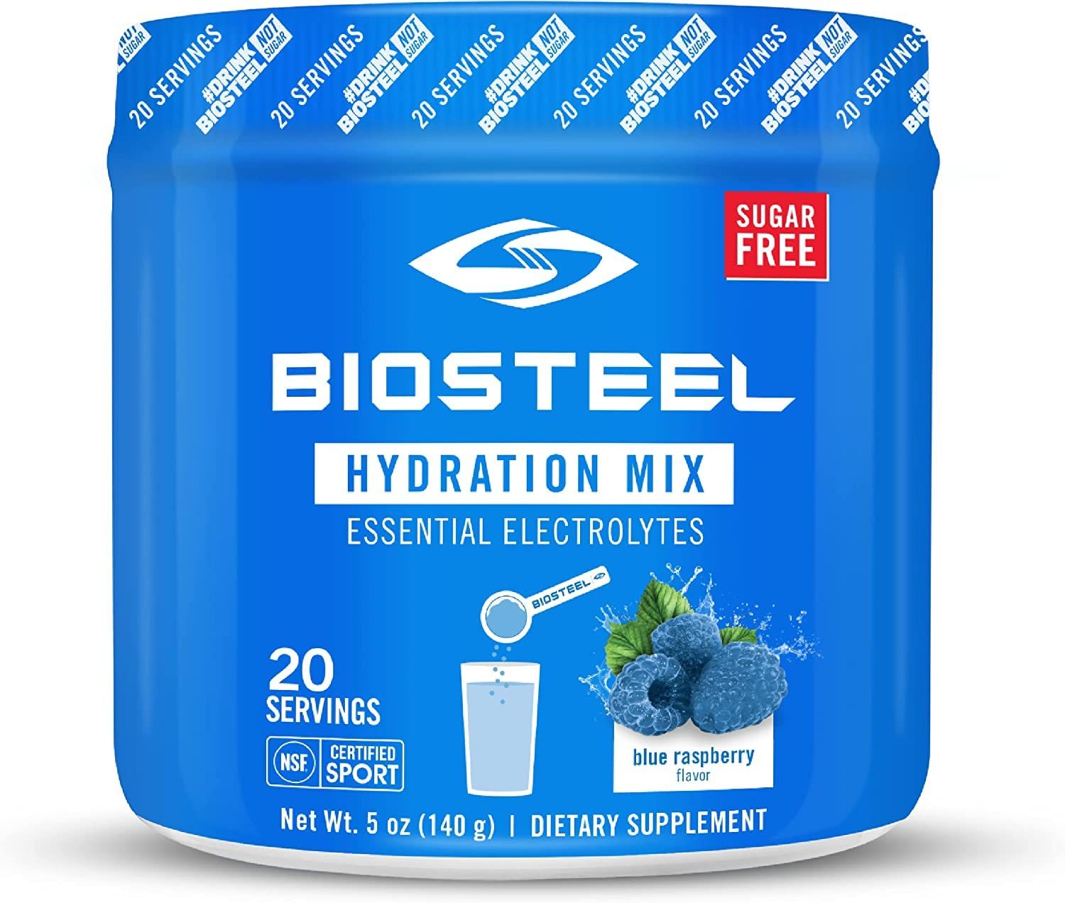 BioSteel Hydration mix - Blue Raspberry 16x7g