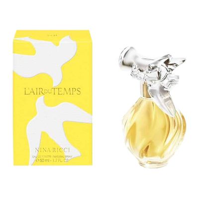 Nina Ricci L&#39;Air Du Temps Perfume For Women - Floral Fragrance Mist - Opens With Notes Of Carnation And Aldehydes - Blended With Rose And Neroli - Long Lasting Scent - Eau De Toilette Spray - 1.7 Oz
