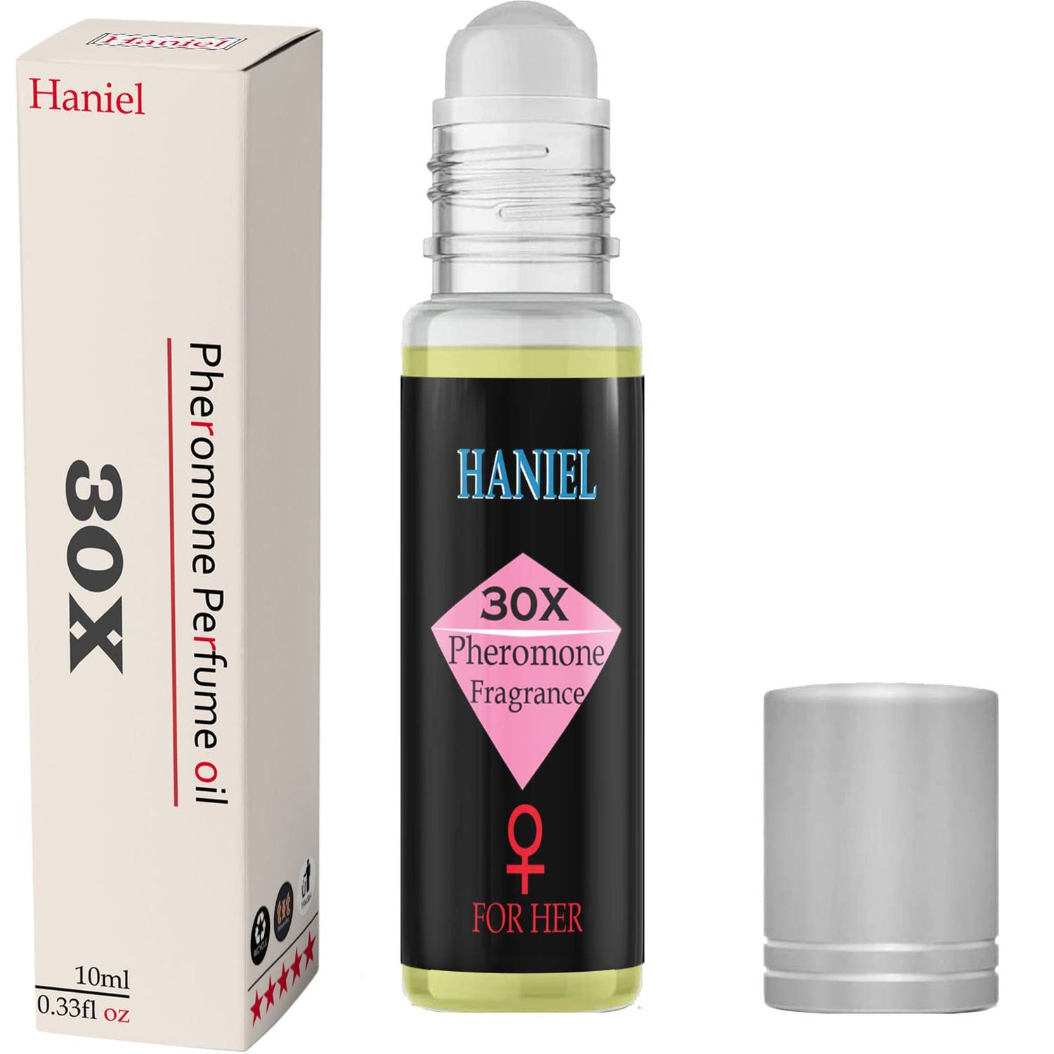 Haniel Pheromone Perfume for Women, Unlock Your Elegance Exquisite Roll-On Pheromone Perfume Oil for Women - An Oriental Floral Odyssey