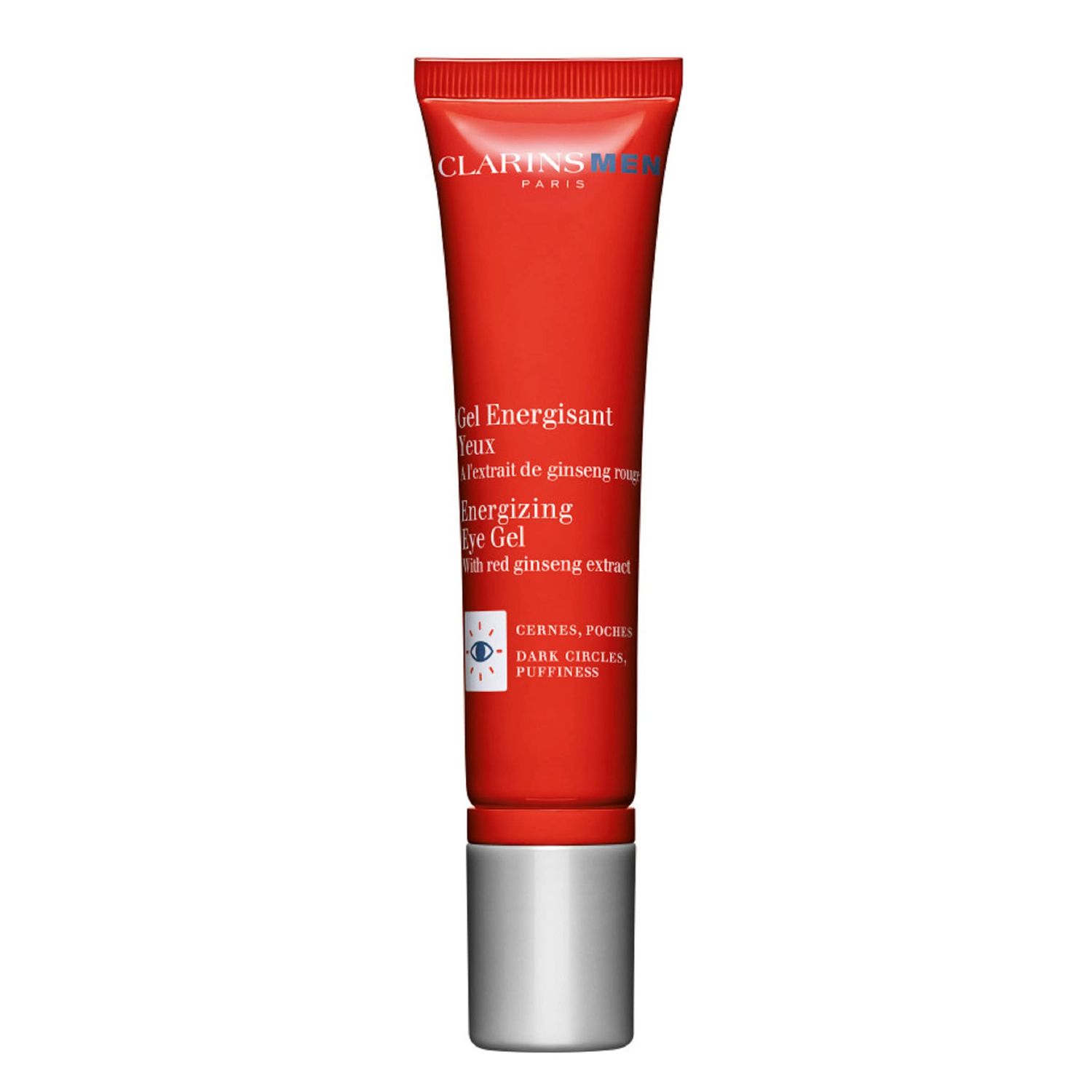 CLARINSMEN Energizing Eye Gel Cooling, Roll-On Gel Energizes Tired-Looking Eyes Targets Dark Circles and Puffiness Locks In Moisture Visibly Smoothes Eye Contours Fragrance-No 0.5 Ounces