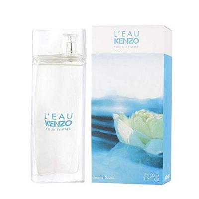 Kenzo L&#39;eau Par , 3.3 oz Eau De Toieltte Spray for women. Leau ( Package May Vary)