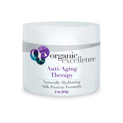 Organic Excellence Organic Moisturizer Face Cream, All Natural Face Moisturizer with Silk Protein to Hydrate, Nourish Protect Skin and Promote Collagen Production Non-Toxic Fragrance-Free 2 oz