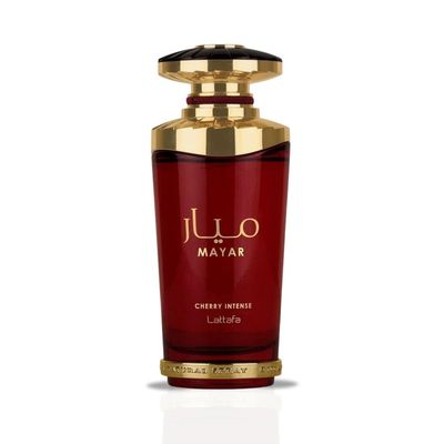 Lattafa Mayar Cherry Intense for Unisex Eau de Parfum Spray, 3.4 Ounce 100 ml