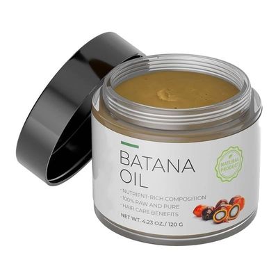 Generic Raw Batana Oil for Hair Growth 100 Pure - Dr. Sebi Batana Oil from Honduras Unrefined Promotes Hair thickness for Men Women 4.2 OZ.