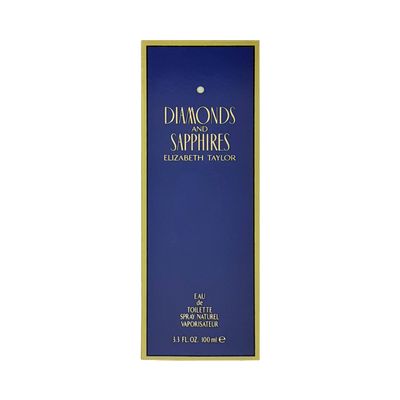 DIAMONDS SAPHIRES by Elizabeth Taylor Eau De Toilette Spray 3.4 oz for Women - 100 Authentic