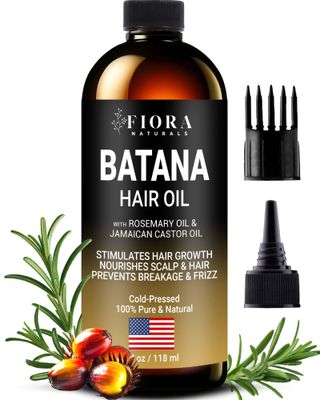 Batana Oil For Hair Growth - Dr Sebi Organic Hair Growth Oil For Thickening and Deep Conditioning, Honduras Pure Dr Truth Blend for Men Women, 4 oz