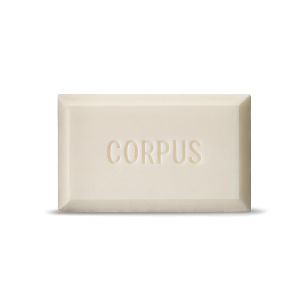 Corpus - N Green Cleansing Bar Coconut-Based Triple-Milled Luxury Sustainable Soap with Vegan Squalane Marula Oil Sulfate-Free, No Synthetic Fragrance, Palm Oil or Parabens (170g 6oz)