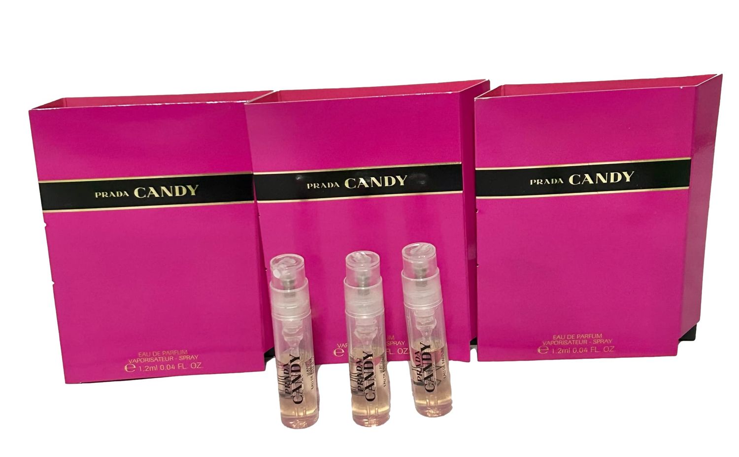 Prada Candy Sample Perfume Eau De Parfum WOMEN Spray Vial 1.2 ml 0.04 oz