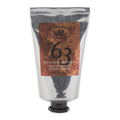 Pre de Provence No. 63 Men&#39;s Collection Aromatic, Warm, Spicy Masculine Fragrance, Beard Face Cream, 75 ML