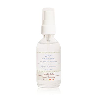 Swim Neroli Mountain Water Eau de Parfum Citrus Notes of Sweet Orange Blossom, Grapefruit Bergamot White Sage, Jasmine White Musk MA Herbals Natural Fragrance