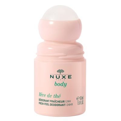 NUXE Aluminum Free Antiperspirant Deodorant Rve de Th. Natural 24-Hour Odor Sweat Protection for Women, 1.6 Fl Oz