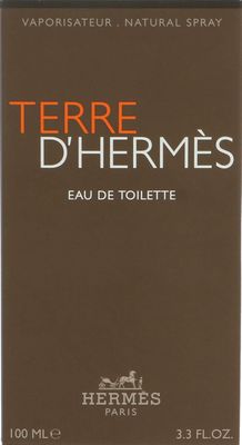 HERMS Terre D&#39;Hermes Eau de Toilette spray for Men, 3.3 Ounce