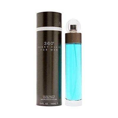 Perry Ellis 360 for Men, 3.4 Fl Oz , Gray