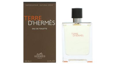 HERMS Terre D'Hermes Eau de Toilette spray for Men, 3.3 Ounce