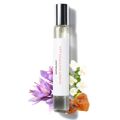 Anthology Amber Saffron 540 Roll On Perfume Oil 0.3oz 9 ML Woody, Amber, Floral Clean Cruelty-Free Fragrance Rollerball