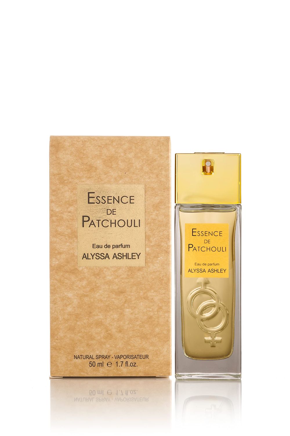 Alyssa Ashley Essence de Patchouli - Vanilla Perfume for Women with Floral Notes - Elegant Womens Fragrance with Rose and Geranium - 1.7 oz EDP Spray