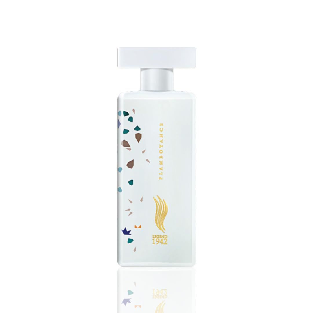 Legend 1942 Luxe Perfumes by Amitabh Bachchan Flamboyance White Long Lasting Perfume For Men Women Cologne - Floral Sweet Fragrance Birthday - Gifts Everyday Essentials 100Ml