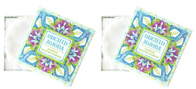 Greenwich Bay Trading Co. Dusting Powder Set of Two (Set of Two Orchid Jojoba)