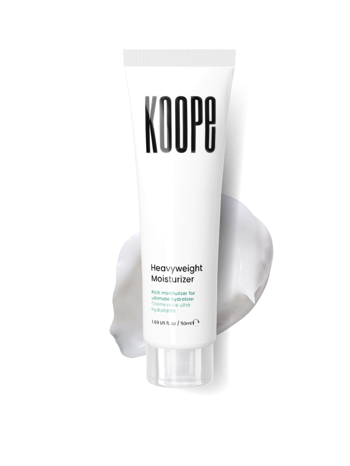 Koope Heavyweight Moisturizer, For Dry Skin, Strengthen Skin Barrier, Deep Hydration with Peptides, Ceramides, Hyaluronic Acid Rosemary Extract, Free of Parabens, Sulphates Fragrances, 1.69 FL OZ
