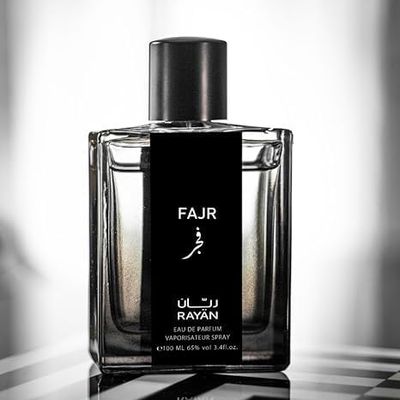 RAYAN Fajr Perfume for Men - Long Lasting Arabian Eau De Parfum, 100mL (3.34 Fl oz) Scent with Osmanthus, Grapefruit, Rosemary, Saffron, Amber Warmth on a Bed of Musk - Ideal Gift for Ramadan Eid
