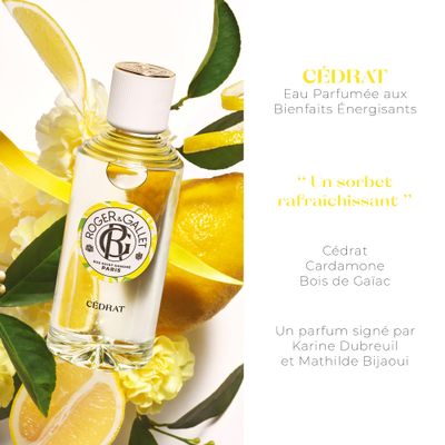 ROGER GALLET Fragrant Water Body Spray for Women Cdrat - Citron 1 oz Spray