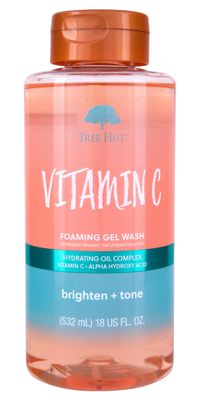 Tree Hut Vitamin C Nourishing Moisturizing Foaming Gel Wash, 18 oz.